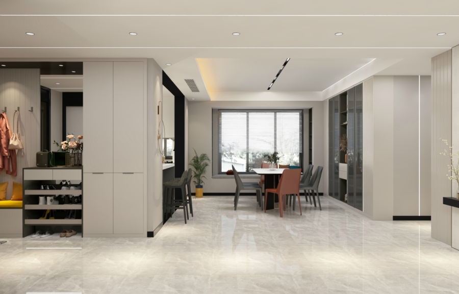 一體化歐式風(fēng)格櫥柜空間制作