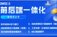 DMS2.0 前后端一体化（拆单员必学）