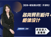 【3D云定制柜】各类异形板件＆柜体设计