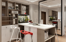 酒柜隔断设计　酒柜隔断风水注意事项