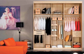 用人体工学收纳式分区来设计定制衣柜