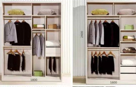衣柜内部空间设计规划方案（图）