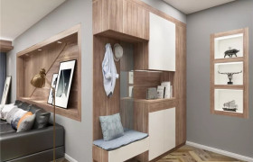 热门！2020玄关柜流行这样设计