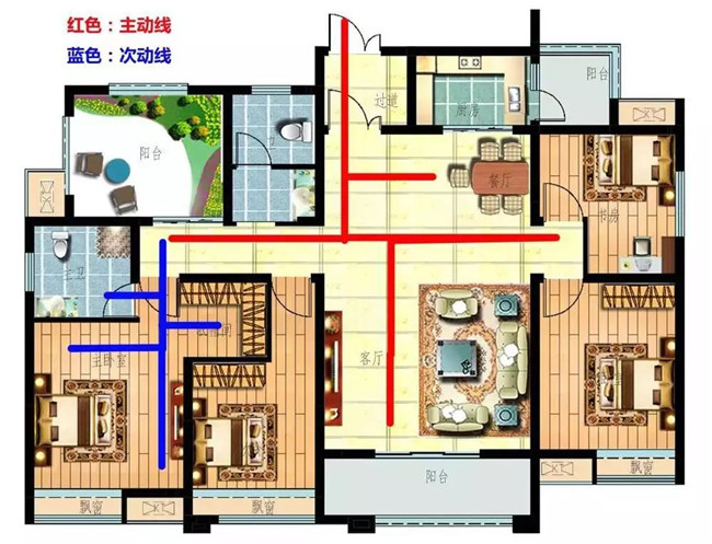 一篇文为你讲透流畅全屋动线规划的奥秘 三维家学习中心